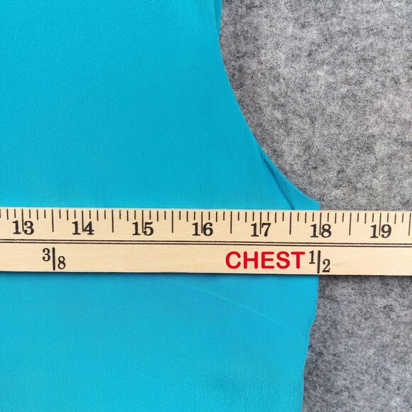 Cynthia Rowley Dress Womens Sz 6 Sleeveless Silk Sheath Shift Party Minimalist - Picture 4 of 12